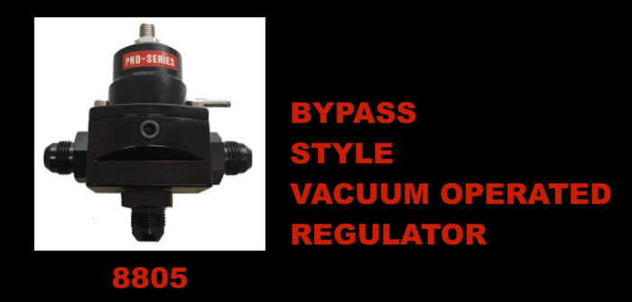 Vacuum Operated Regulator 8805 - Pro Systems Racing